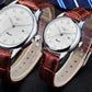 slim profile unisex timepiece | stainless steel case construction | business casual accessory | ultrasonic cleaning