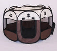 Folding Octagonal Pet Fence Oxford Cloth Cat And Dog Kennel Meifu Market