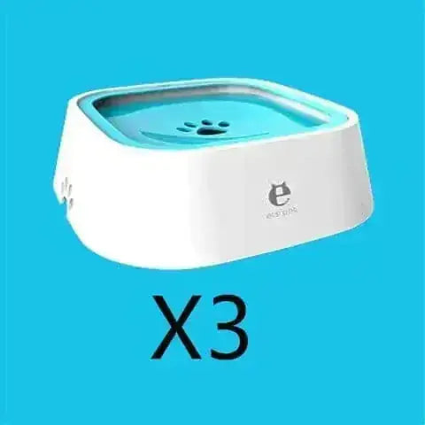 l pet water bowl | floating dog bowl | anti-spill water feeder | ultrasonic cleaning