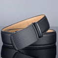 Men's Two-layer Cowhide Comfort Click Belt Meifu Market