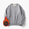 warm fleece pullover sweater | heavyweight fleece sweatshirt | solid color mens sweater | ultrasonic cleaning