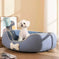 heated pet bed | orthopedic memory foam dog bed | washable cat sofa | ultrasonic cleaning