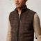 genuine leather vest | mens leather vest jacket | premium cowhide leather | energy saving