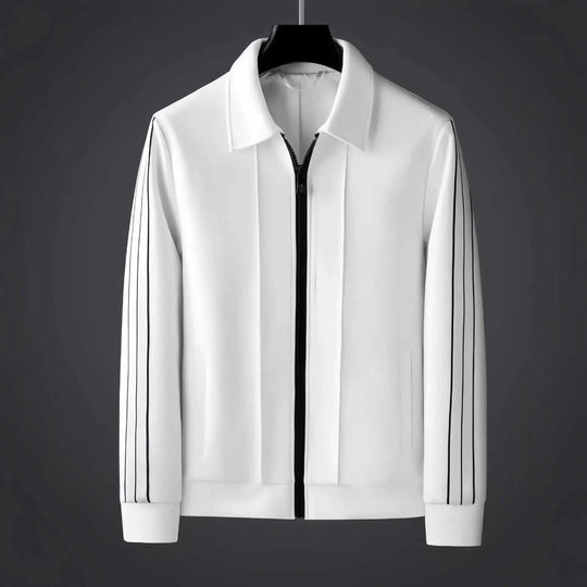 Casual Sports Men's Long-sleeved Cardigan Sweater Baggy Coat Meifu Market