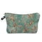 marble pattern makeup bag | vegan leather cosmetic organizer | waterproof cosmetic pouch | energy saving
