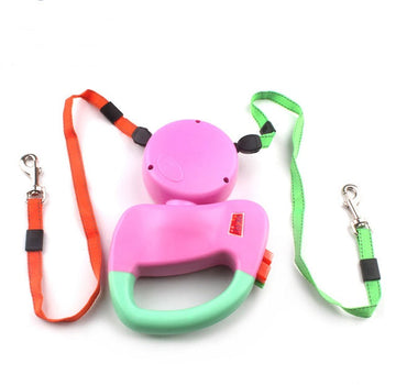 Retractable Dual Pet Dog Walking Leash Meifu Market