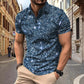 Polo Shirt Digital Printing Button Street Casual T-shirt Meifu Market