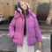 heavyweight cotton padded coat | thermal insulated winter jacket | long sleeve quilted coat | energy saving