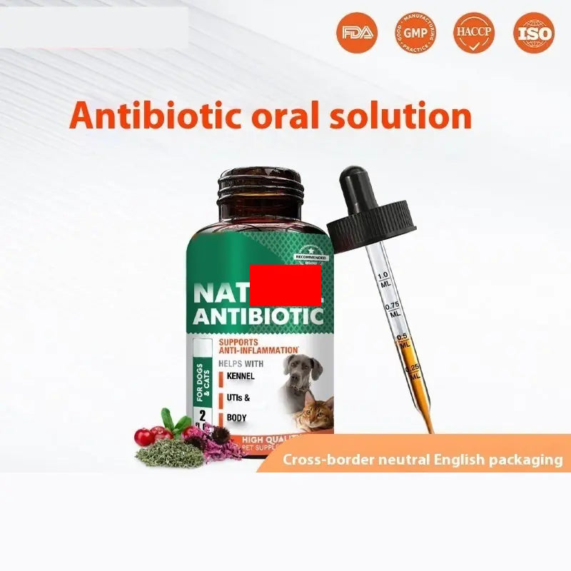 Glass Bottle With Straw Pet Vitamin Nutrient Solution Meifu Market