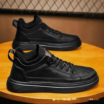 Men's Black Non-slip Wear-resistant And Lightweight Sneakers All-matching Sports Meifu Market