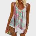 Digital printed floral vest sling 3XL - styled affordable digital printed floral sling vest review photo
