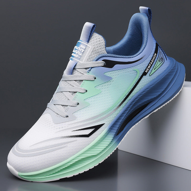 Summer New Fly Woven Mesh Breathable Lightweight And Thin Type Casual Men's Shoes Meifu Market