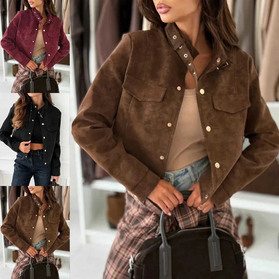 suede jacket women | faux suede jacket | cropped suede jacket | ultrasonic cleaning