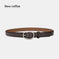 womens thin leather belt | adjustable jeans strap belt | genuine cowhide belt black | energy saving