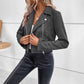 Winter Slim-fit Short Lapels Zip Jacket Meifu Market