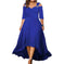 plus-size maxi dress | breathable cotton fabric | long sleeve summer dress | ultrasonic cleaning