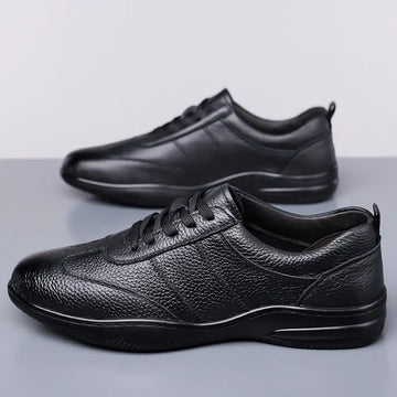 Casual Business Shoes Korean Style Punching Hollow Trendy Men's Shoes