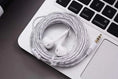 5mm wired earphones | extra long 3 meter cable | desktop computer headset | energy saving