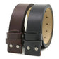 38cm No Buckle Men's Leather Belt meifu market