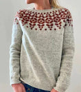 Women's Fashion Round Neck Multicolor Loose Leisure Pullover Knitwear Sweater Meifu Market