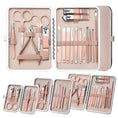 pedicure tool set for home use | heavy duty cuticle nippers | free shipping nail grooming kit | ultrasonic cleaning