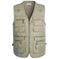 large size fishing vest | multiple pocket vest | waterproof outdoor vest | energy saving