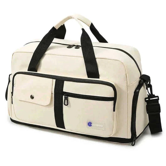 large-capacity travel bag | water-resistant nylon material | crossbody handbag for women | ultrasonic cleaning