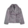 plush sherpa coat for women | long winter coat with lapel | thickened warm jacket | ultrasonic cleaning