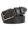 genuine leather belt for men | full grain cattlehide leather | heavy duty brass buckle | energy saving