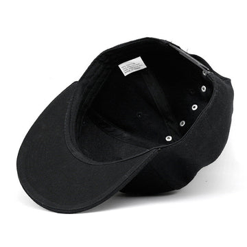 Punk Hip Hop Baseball Woven Belt Handmade Rivet Men And Women Flat-brimmed Cap meifu market