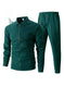 Autumn Youth Zipper Pocket Lapels Slim Fit Men's Jacket Suits - Meifu Market