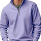 velvet stand collar sweater | zipper front closure | solid color menswear | energy saving