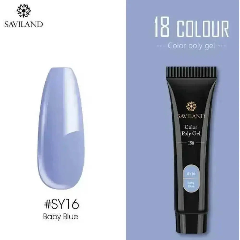 15g nail colored crystal extension glue SY12 - color variant display