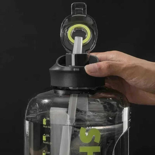 large capacity sports water bottle | portable gym hydration cup | leak-proof travel tumbler | energy saving