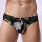 Men's Nylon Printed Camouflage U-shaped Triangular Underwear Meifu Market
