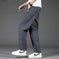 stretch cotton fabric | elastic waistband with drawstring | relaxed fit trousers | energy saving