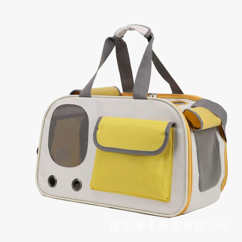 Portable And Lightweight Pet Travel Large Capacity Breathable Shoulder Backpack Cat Bag Meifu Market