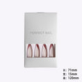 long ballet coffin nails | finished press on nails | salon quality fake nails | energy saving