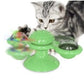 Cat Rotating Windmill Multi-Function Toys Itch Scratching Device Teeth Shining Toy Meifu Market