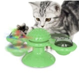 Cat Rotating Windmill Multi-Function Toys Itch Scratching Device Teeth Shining Toy Meifu Market