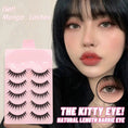 anime false eyelashes | cosplay lashes set | natural wispy eyelashes | ultrasonic cleaning