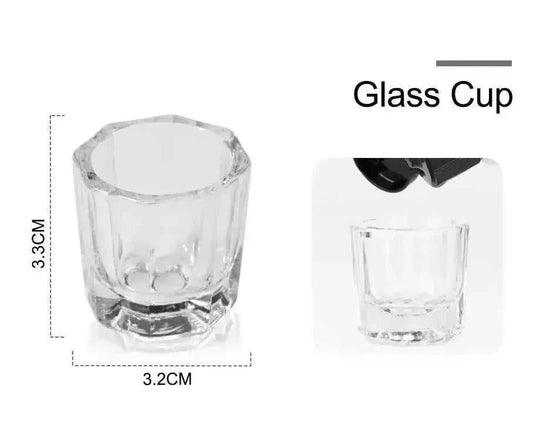 professional acrylic nail kit | glass dappen dish included | acrylic liquid and powder set | energy saving