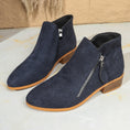 Suede European And American Style Women's Ankle Boots Meifu Market