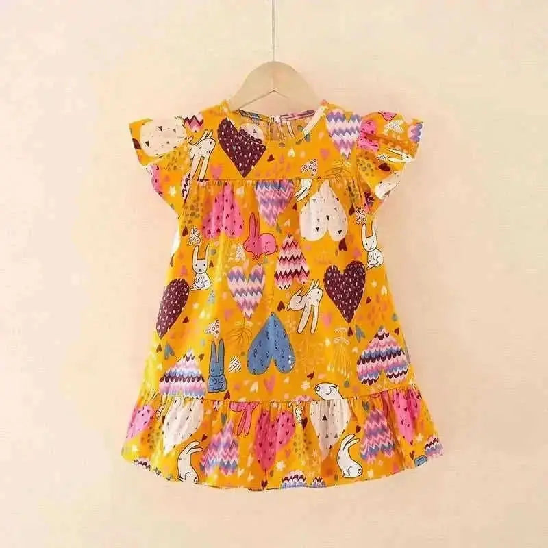 girls party dress with tulle skirt | flower girl dress adjustable straps | girls fashion outfit free shipping | energy saving