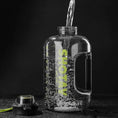 leak-proof flip-top lid | portable gym water bottle | workout hydration for running | ultrasonic cleaning