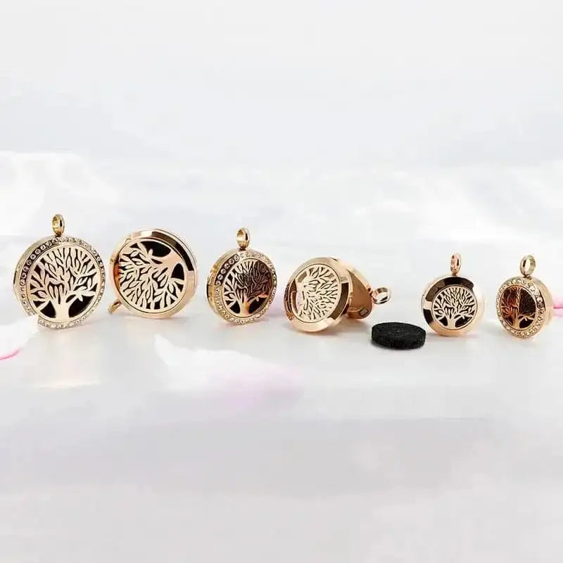 stainless steel locket necklace | personalized gift for women | anxiety relief necklace | energy saving