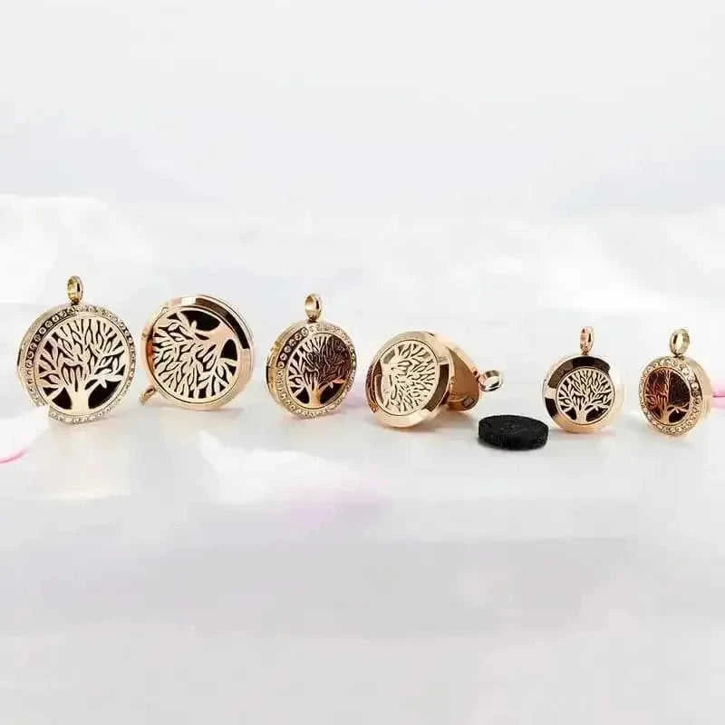 essential oil diffuser jewelry | hypoallergenic pendant necklace | personalized gift for women | ultrasonic cleaning