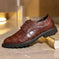 British Style Dress Shoes - Men's Casual Leather Oxfords for Business & Formal - Meifu Market