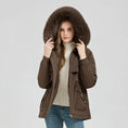 faux fur collar coat | waterproof winter coat | longline puffer jacket | energy saving