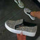 large size rhinestone flats | one pedal slip on shoes | casual lazy shoes for women | energy saving